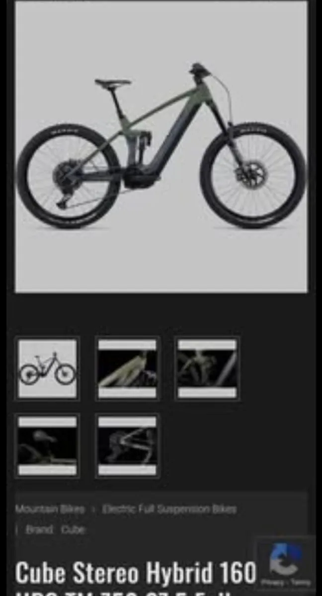 cube stereo tm hybrid ebike - Image 4