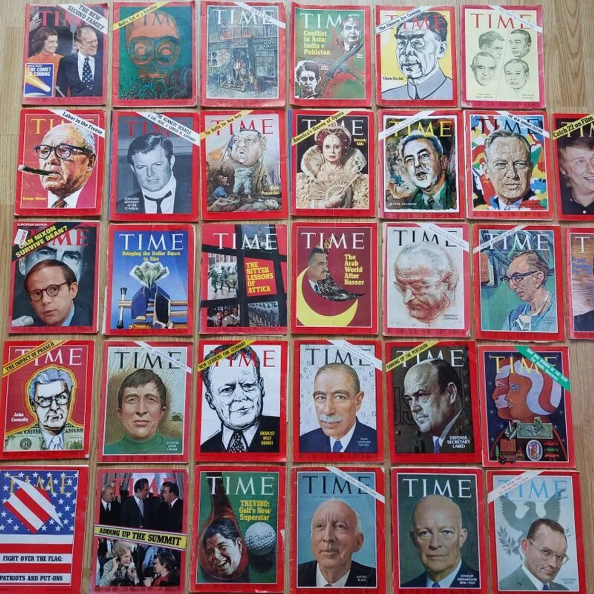 Vintage TIME Magazines Collection 1964 to 1973 32 Issues - Image 2