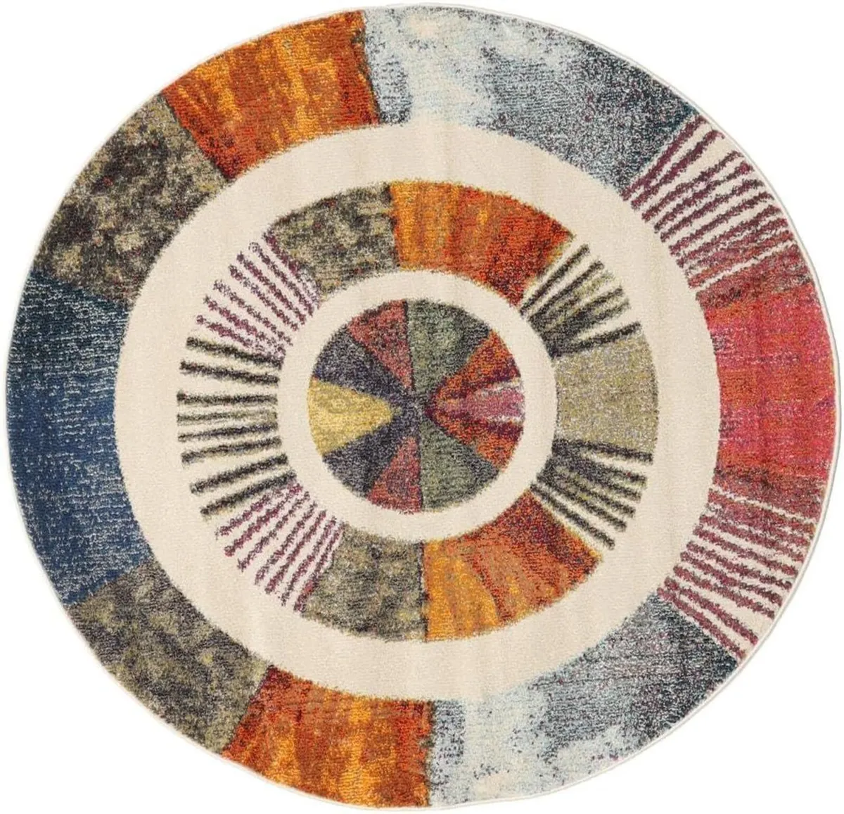Going round Rug Modern carpets Ø 4′11″ ft (Ø 150 - Image 1