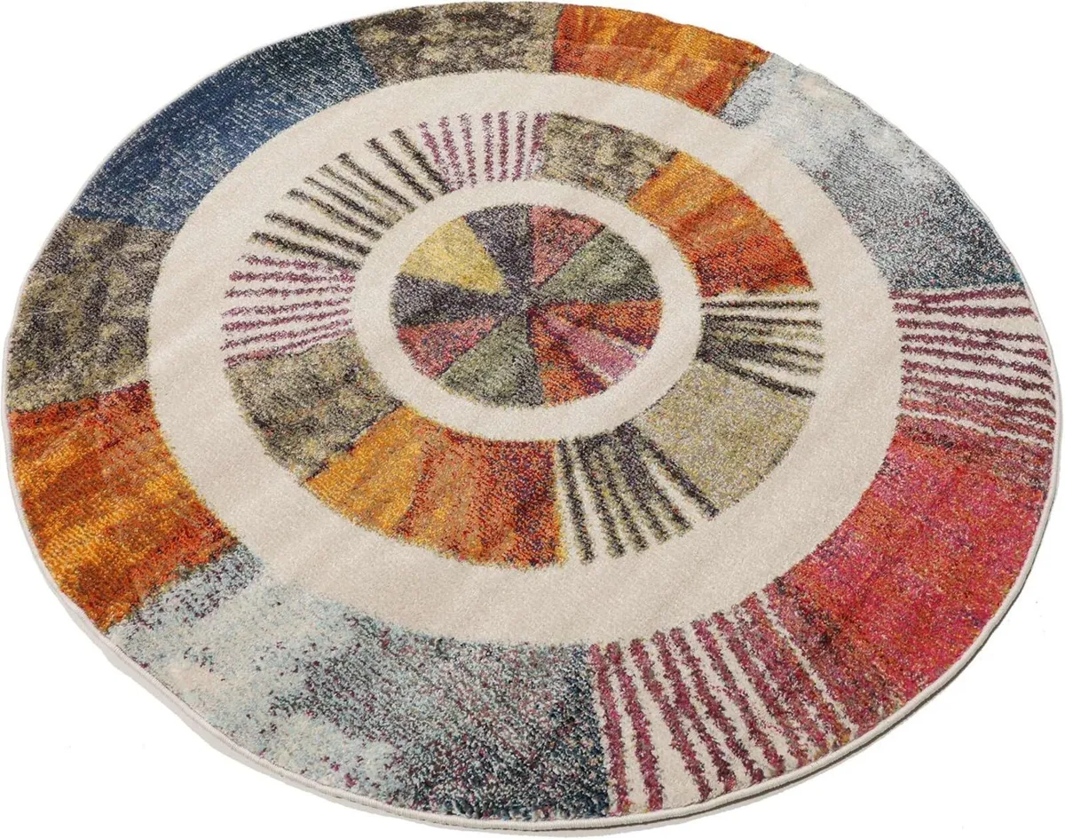 Going round Rug Modern carpets Ø 4′11″ ft (Ø 150 - Image 3