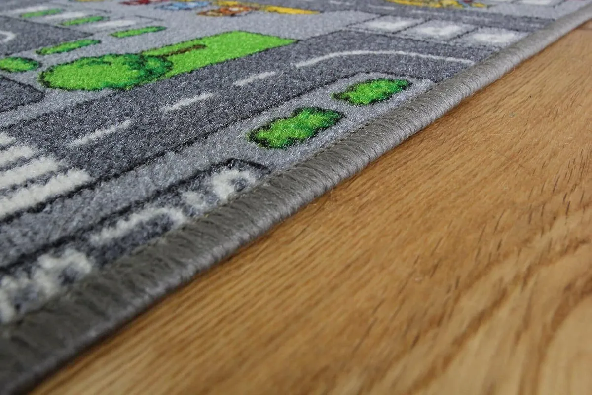 Children's Play Village Mat Town City Car Roads - Image 3