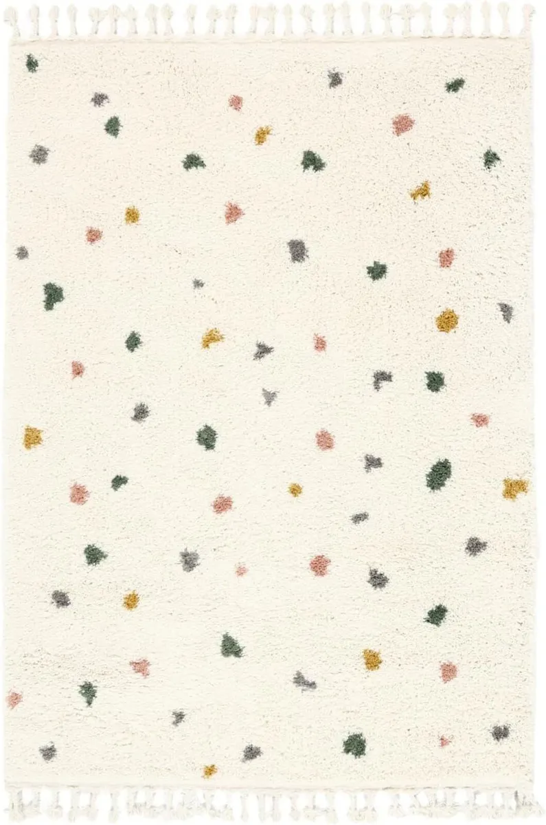 Confetti Kids Rug Shaggy/Handloom 3′3″ x 5′3″ ft - Image 2