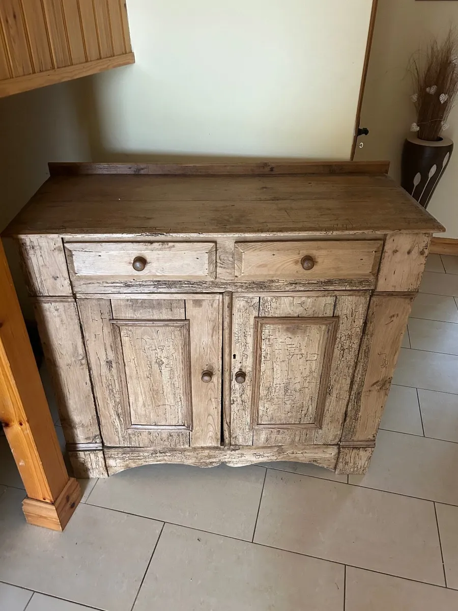 Antique pine dresser - Image 3