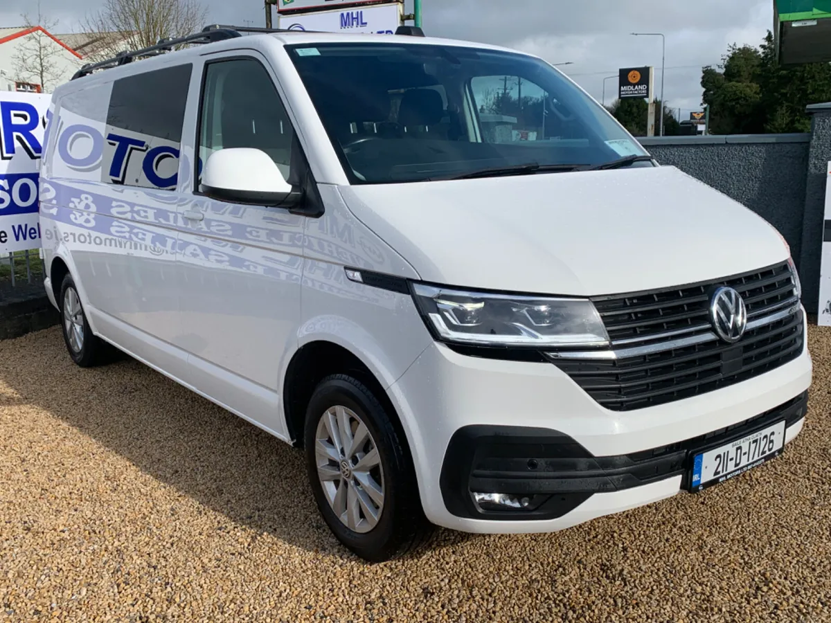 Volkswagen Transporter 2021  DSG  LWB  Crew Cab - Image 2