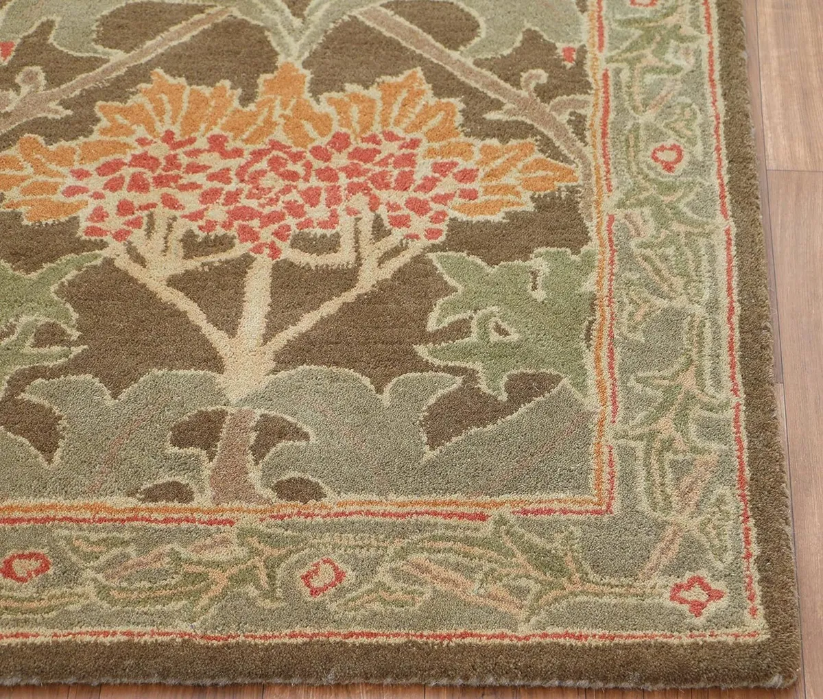 Old Hand Made Pattern William Morris Cecil Green - Image 4