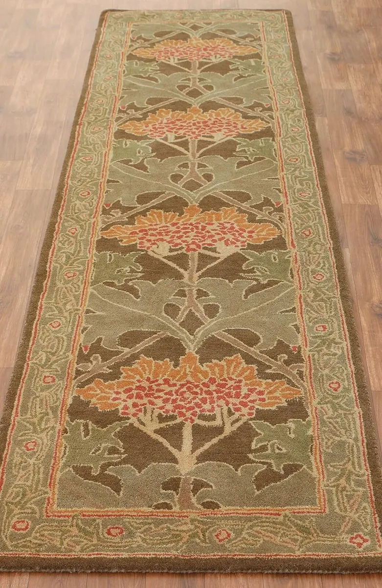 Old Hand Made Pattern William Morris Cecil Green - Image 2