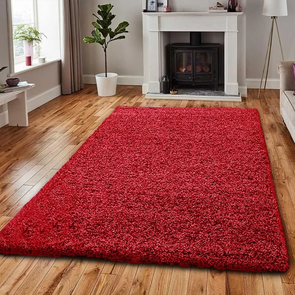 Soft Warm Thick Dense Pile Non Slip Shaggy Shag - Image 1