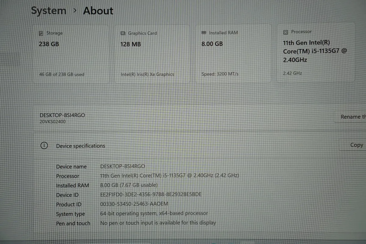 Lenovo Thinkpad L13 Gen 2 | i5-1135G7 | 8GB|256GB - Image 2