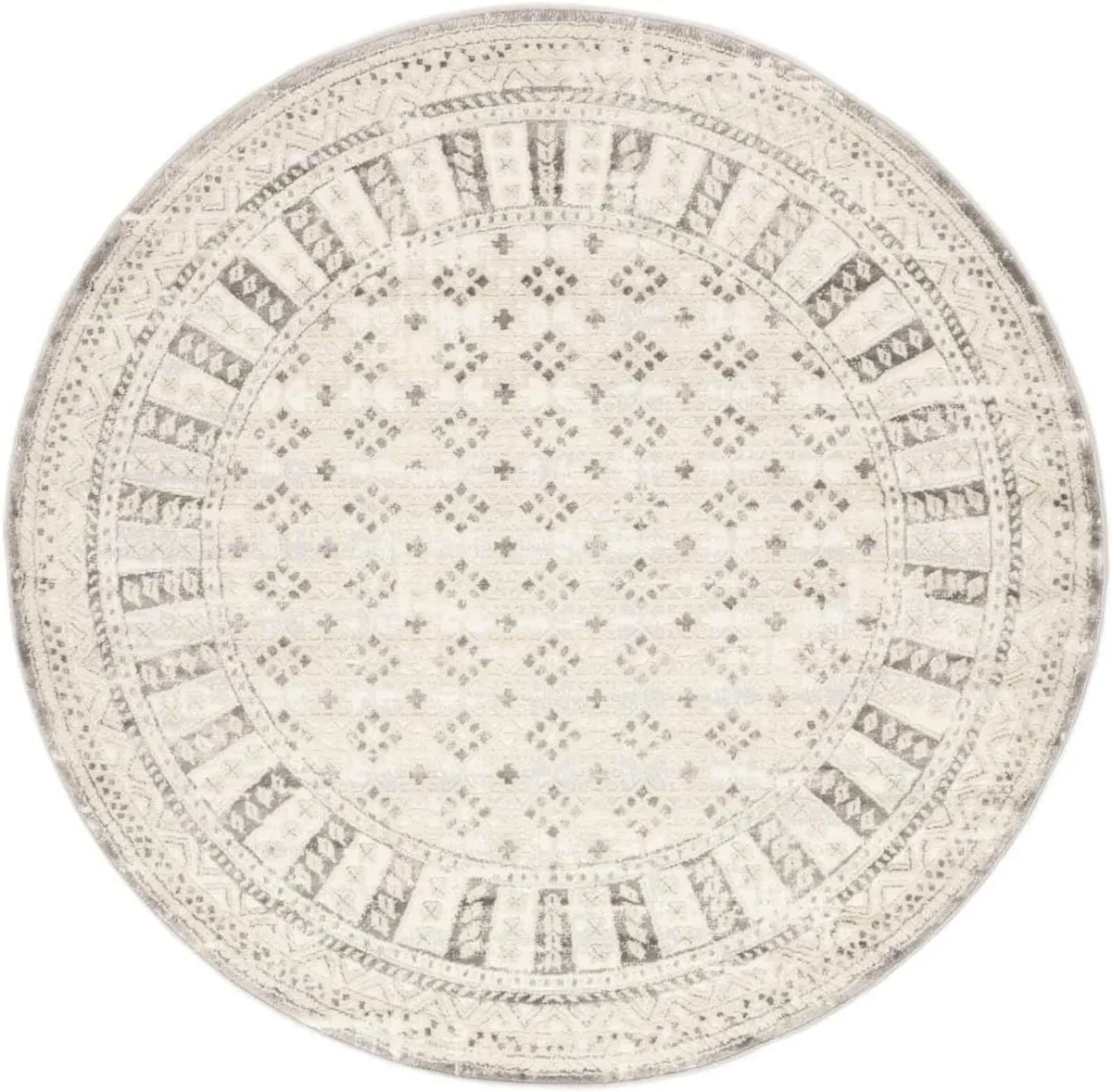Venus Rug Ø 6′7″ ft (Ø 200 cm) Round Medium Pile - Image 1