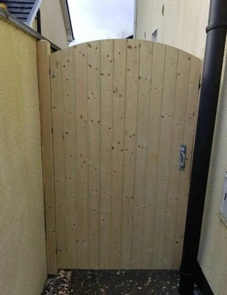 Side Gates- Timber- made to order - Image 1