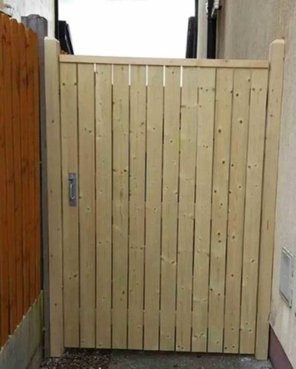 Side Gates- Timber- made to order - Image 3