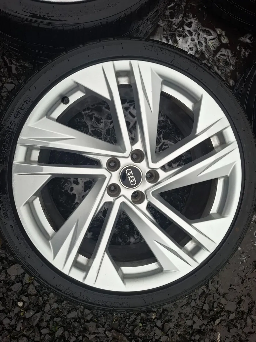 20" Genuine Audi S Line Alloys with tyres - Image 1