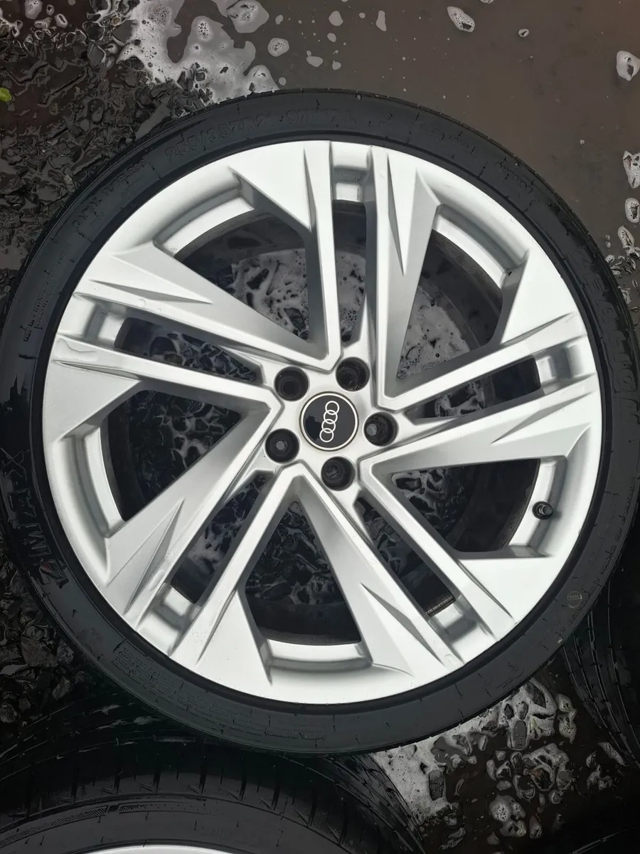 20" Genuine Audi S Line Alloys with tyres - Image 2