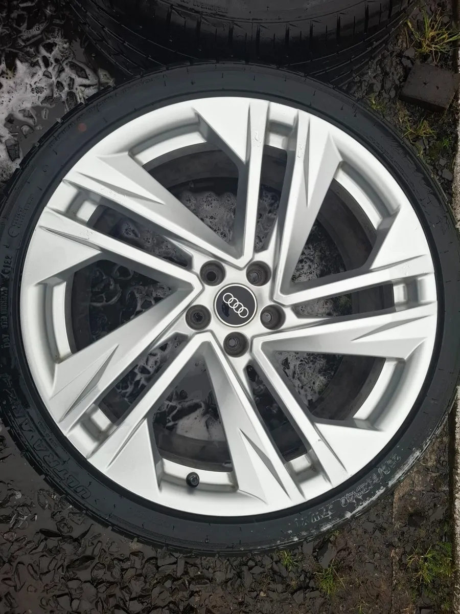 20" Genuine Audi S Line Alloys with tyres - Image 3