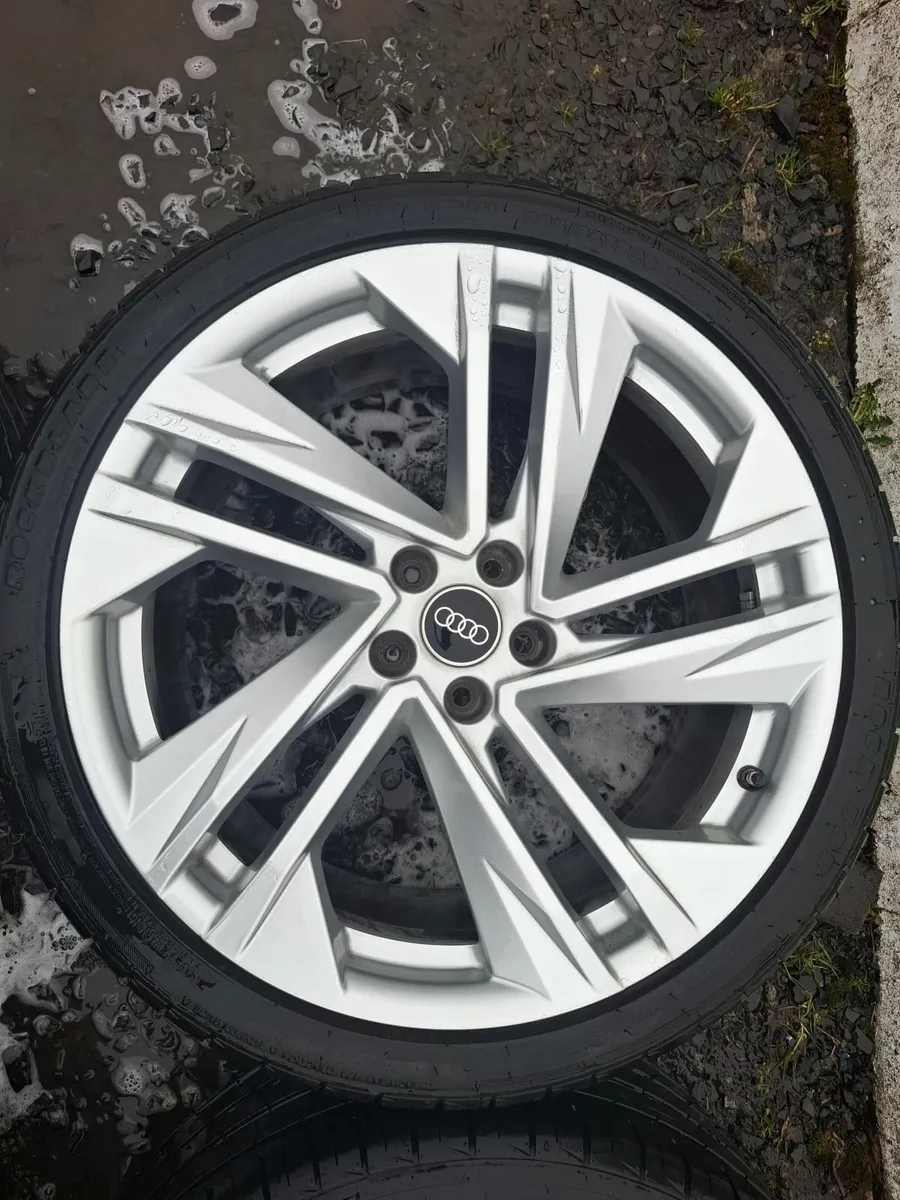 20" Genuine Audi S Line Alloys with tyres - Image 4