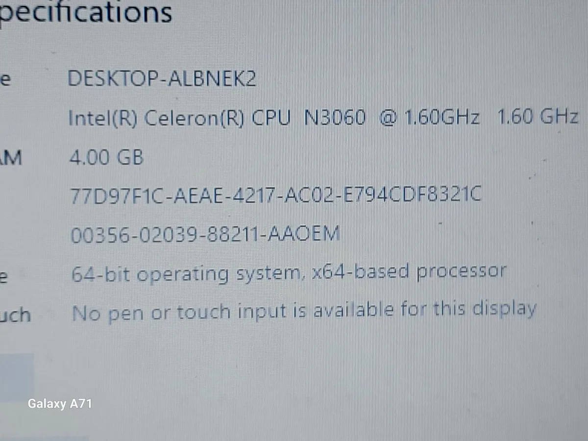 HP Stream Laptop, Grey, 4GB Ram, 32GB SSD, Win 10 - Image 4