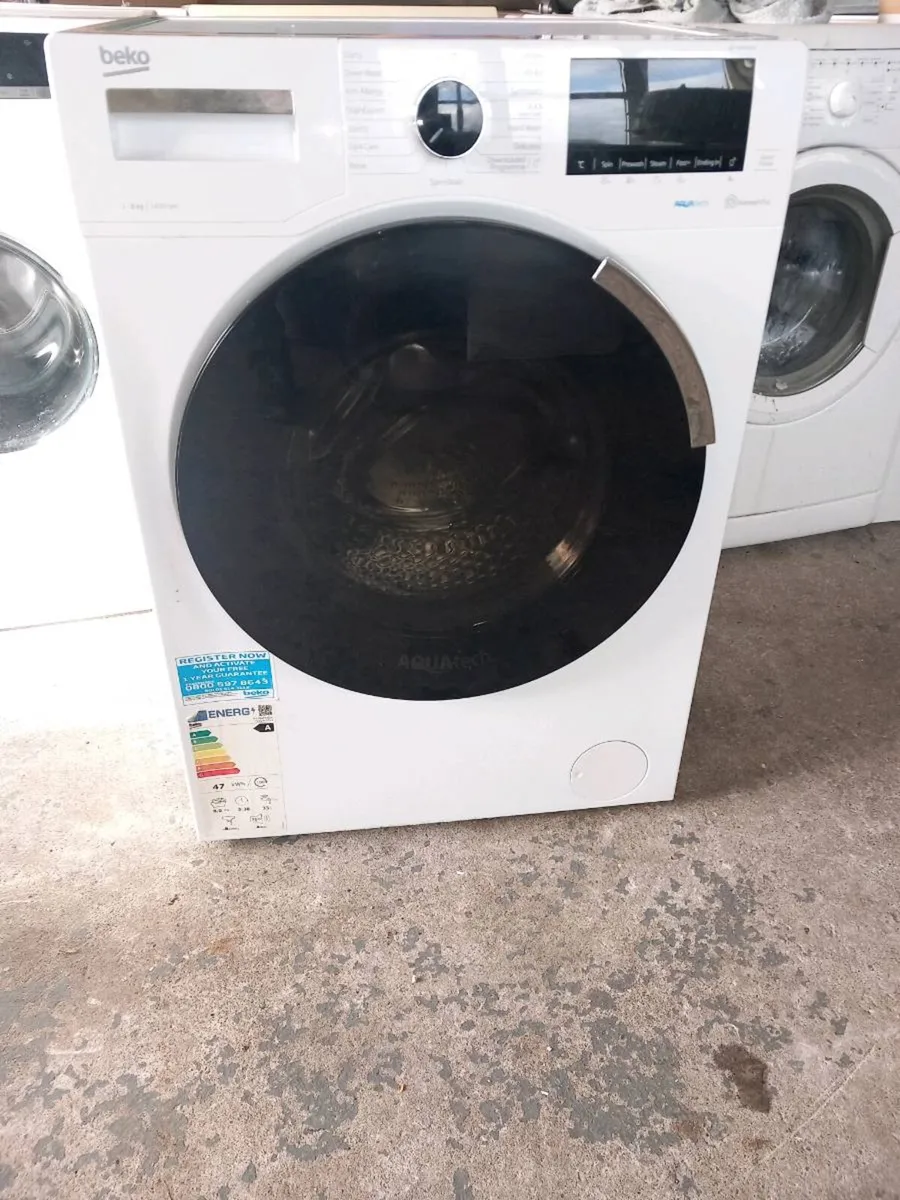 Beko 9kg washing machine 1400 spin - Image 1
