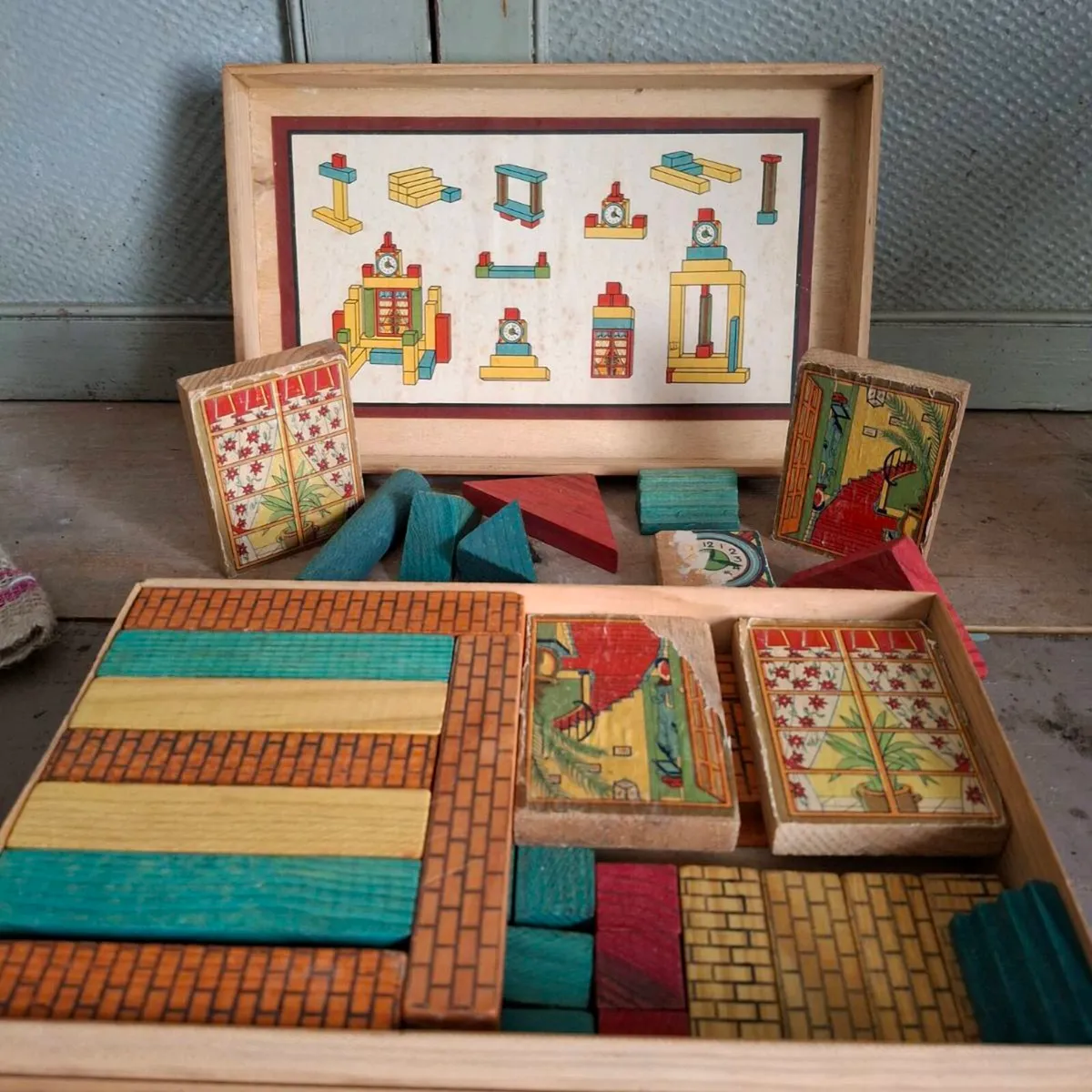 1920s French Building Blocks - Image 2