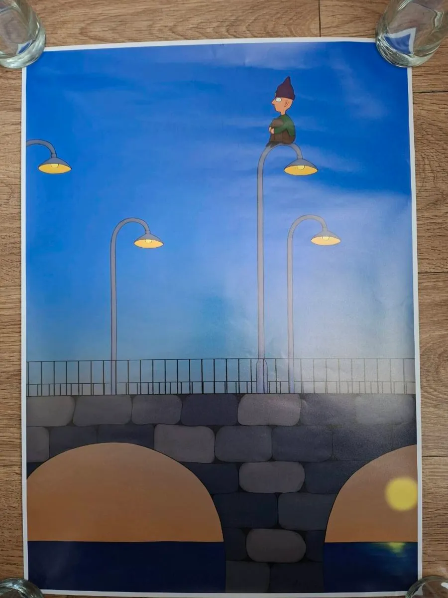 Vintage Radiohead Poster " OK Computer " Album