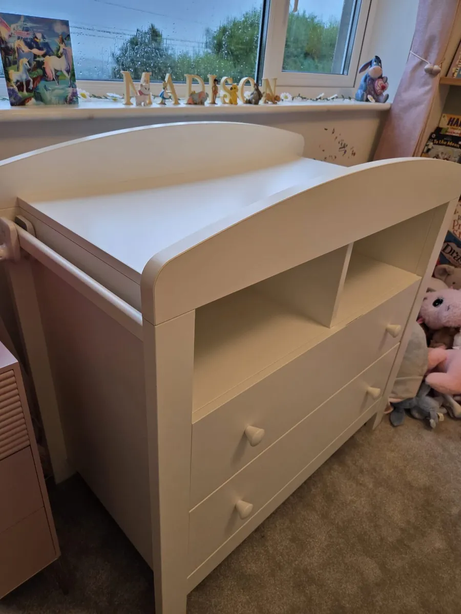 Changing table unit with drawers - Image 2