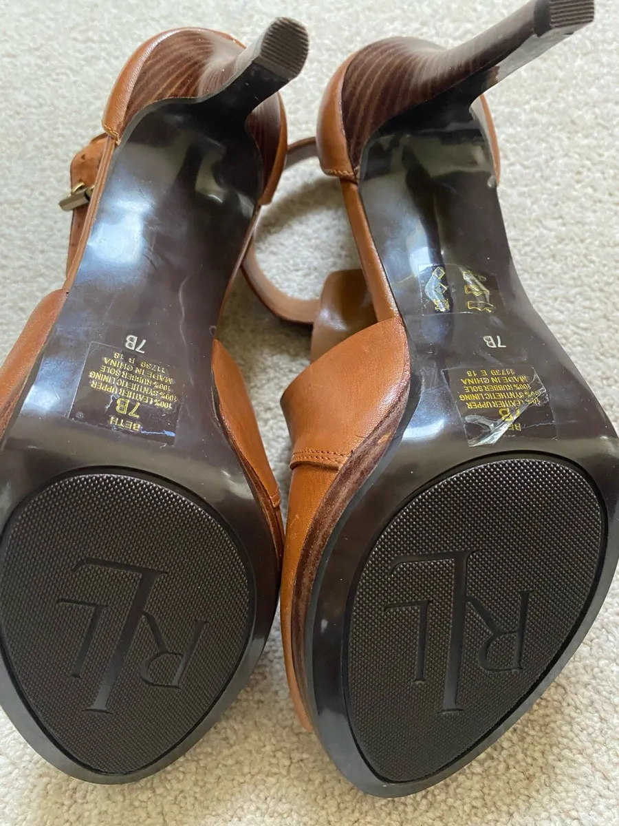 Ralph Lauren leather sandals - new - Image 4