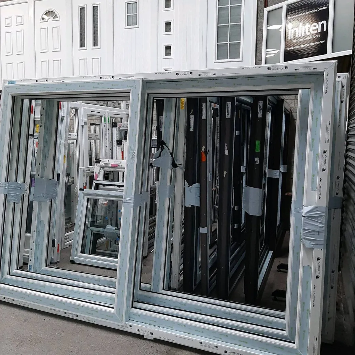 PVC PATIO DOOR WAREHOUSE  W23F6C1  WPVCLTD - Image 1