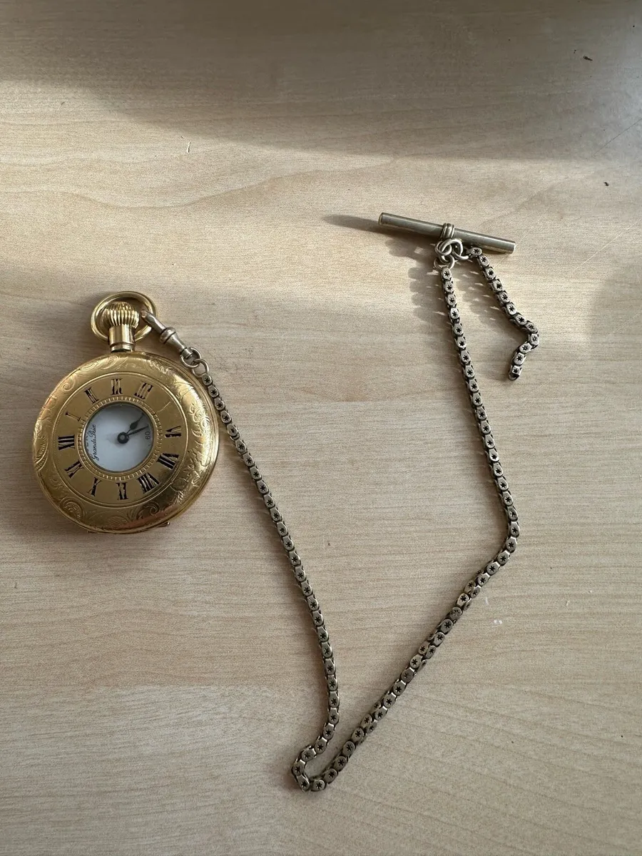 A gents half hunter pocket watch - Image 2