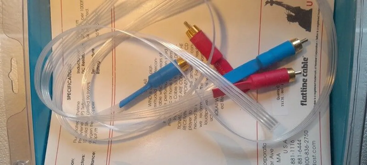 Nordost 'SOLAR WIND' Phono interconnects - Image 2