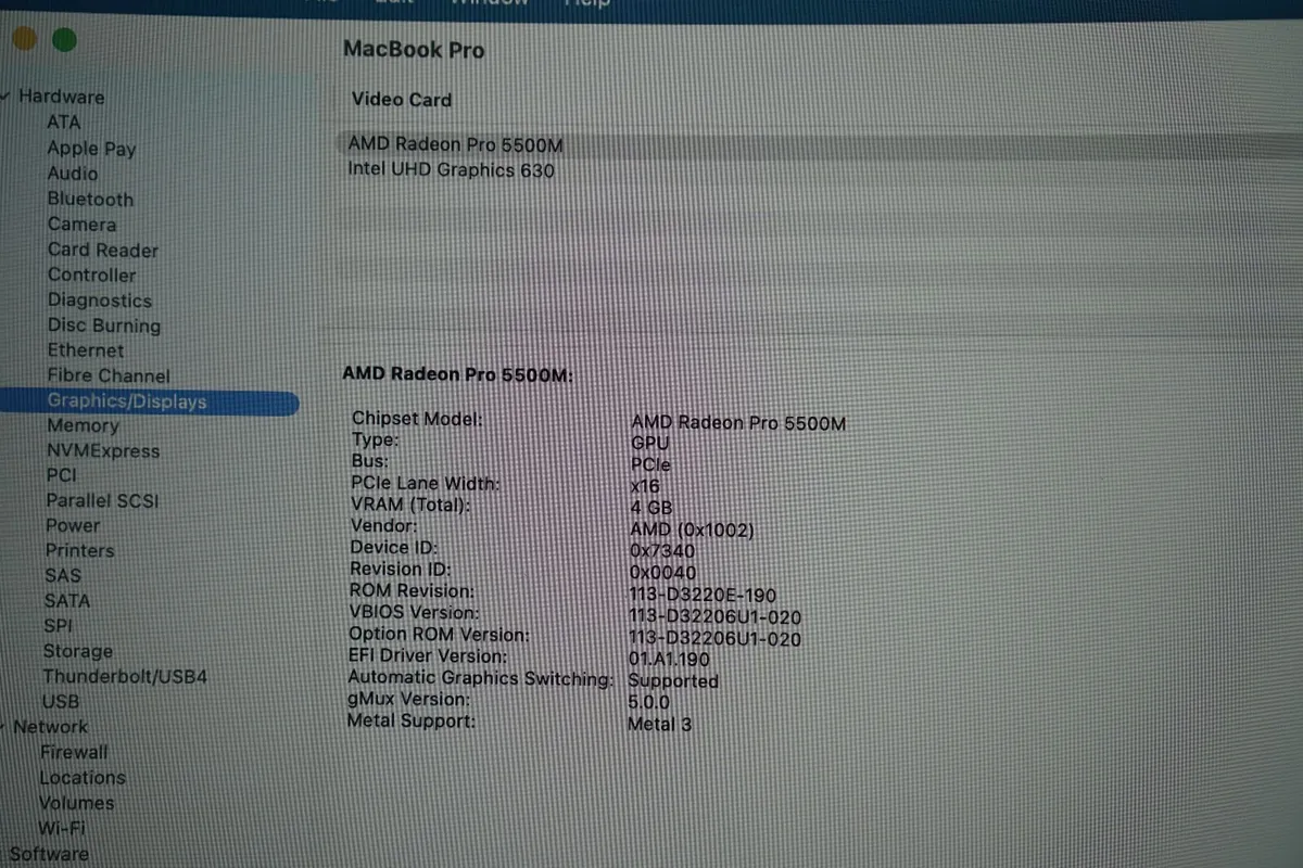 MacBook Pro 16" 2019 i7-9750H | 16GB | 512GB - Image 3