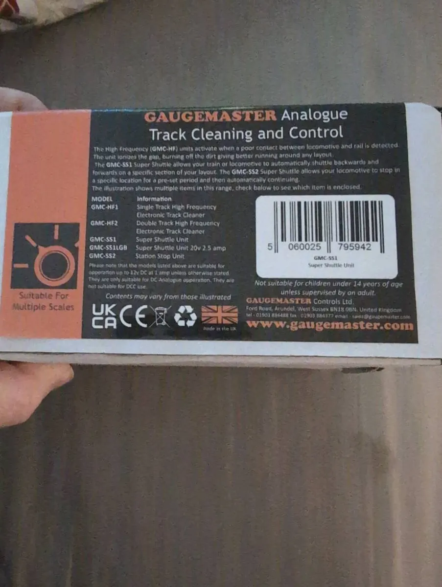 Gaugemaster SS1 Super Shuttle Unit

SS1Gaugemaster - Image 2