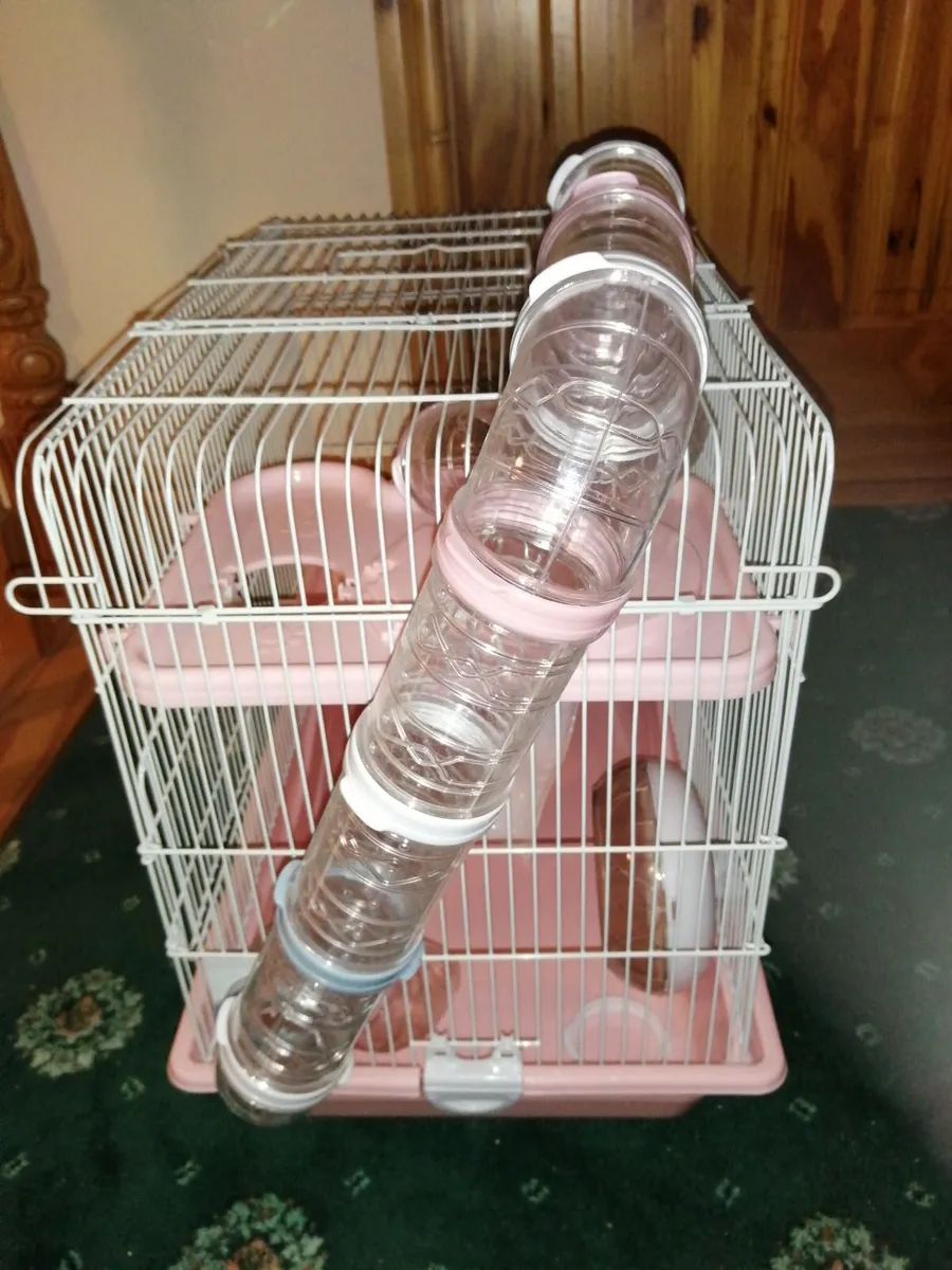 Bird cages and hamster cage - Image 2