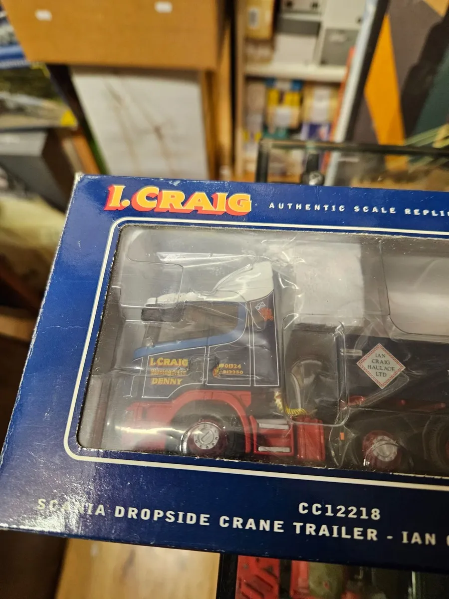 Corgi Scania Tractor Unit and Crane Trailer 1.50 - Image 2