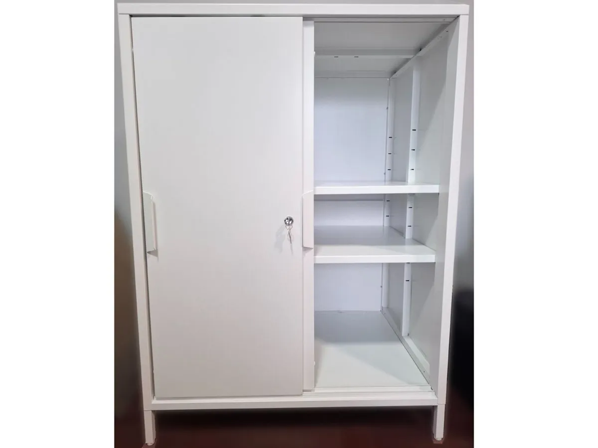 IKEA TROTTEN Lockable Office Storage Cabinets. - Image 4