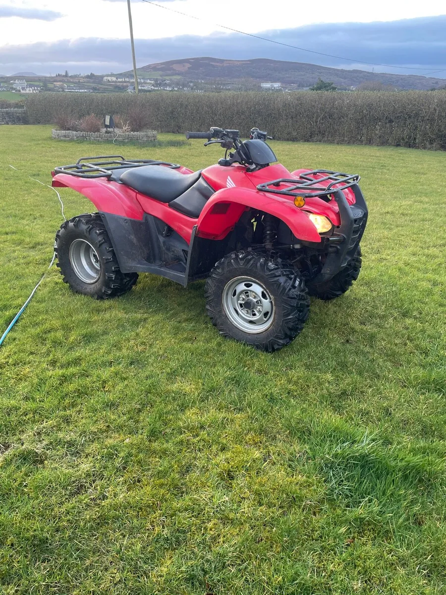 2012 honda 420 - Image 1