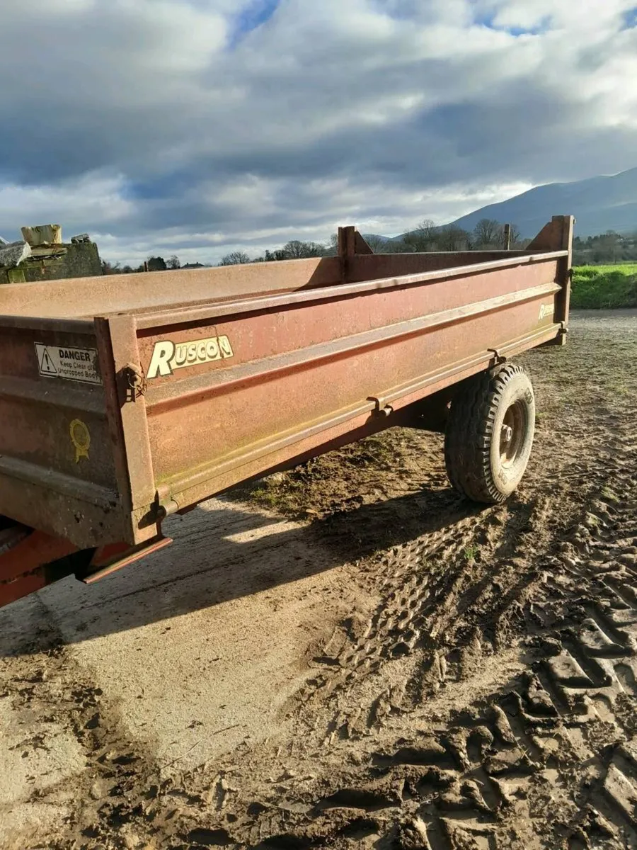 Ruscon 12×6 Tipping trailer - Image 1