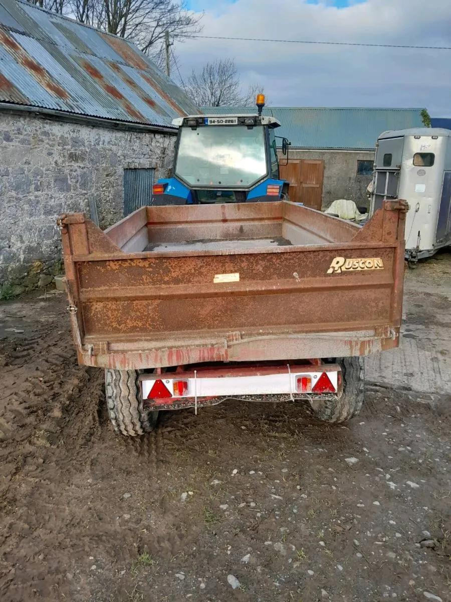Ruscon 12×6 Tipping trailer - Image 4