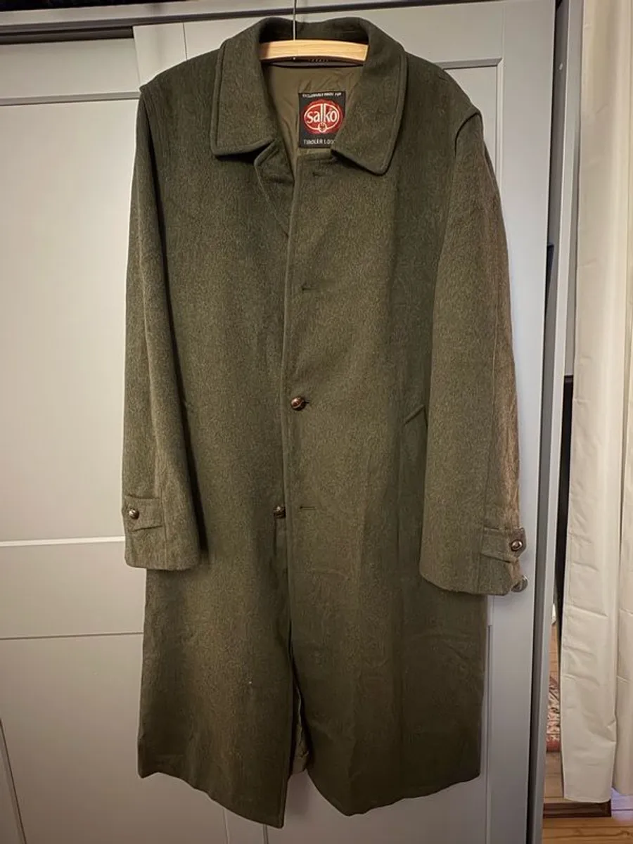 Vintage Tiroler Loden Wool Coat - Salko - Excellent Condition - Image 1