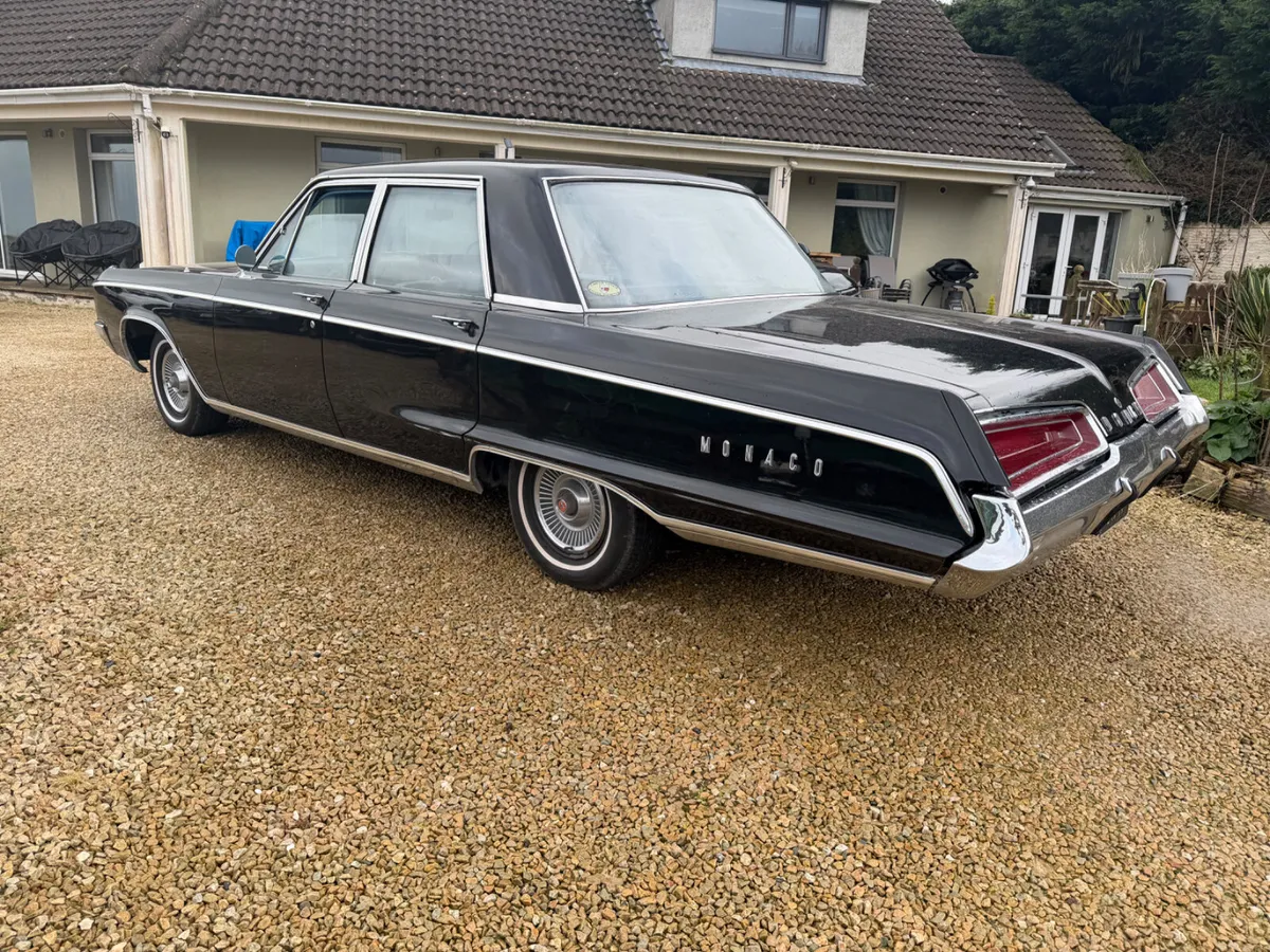 Dodge Monaco 1968 Right Hand Drive Saloon - Image 4