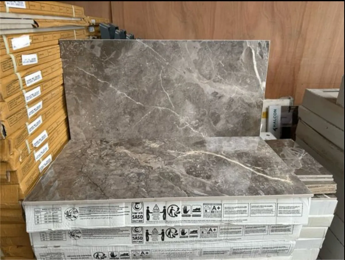 Joblot Tile Graphite Grey 30cm x 60cm