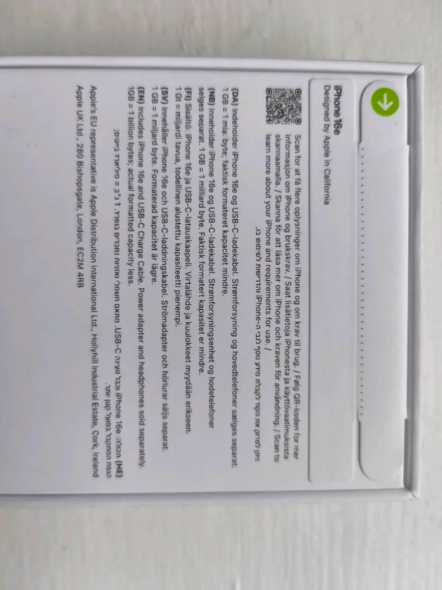 iPhone 16e 128gb black - Image 3