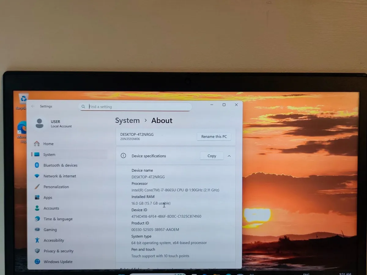 Lenovo ThinkPad T490 Intel i7 8th Gen | 16GB RAM - Image 4