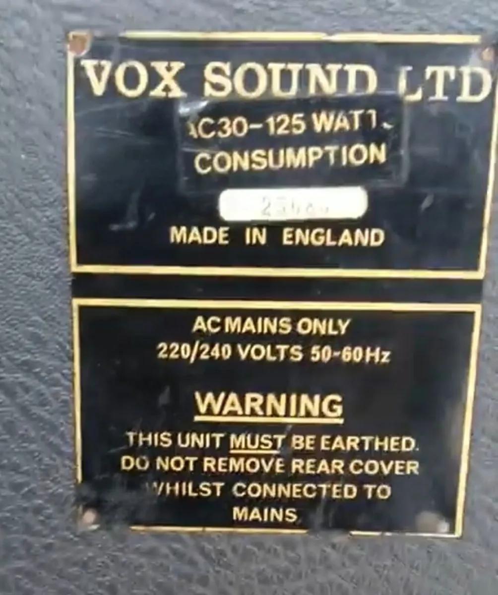 Vintage Vox AC 30 - Image 2