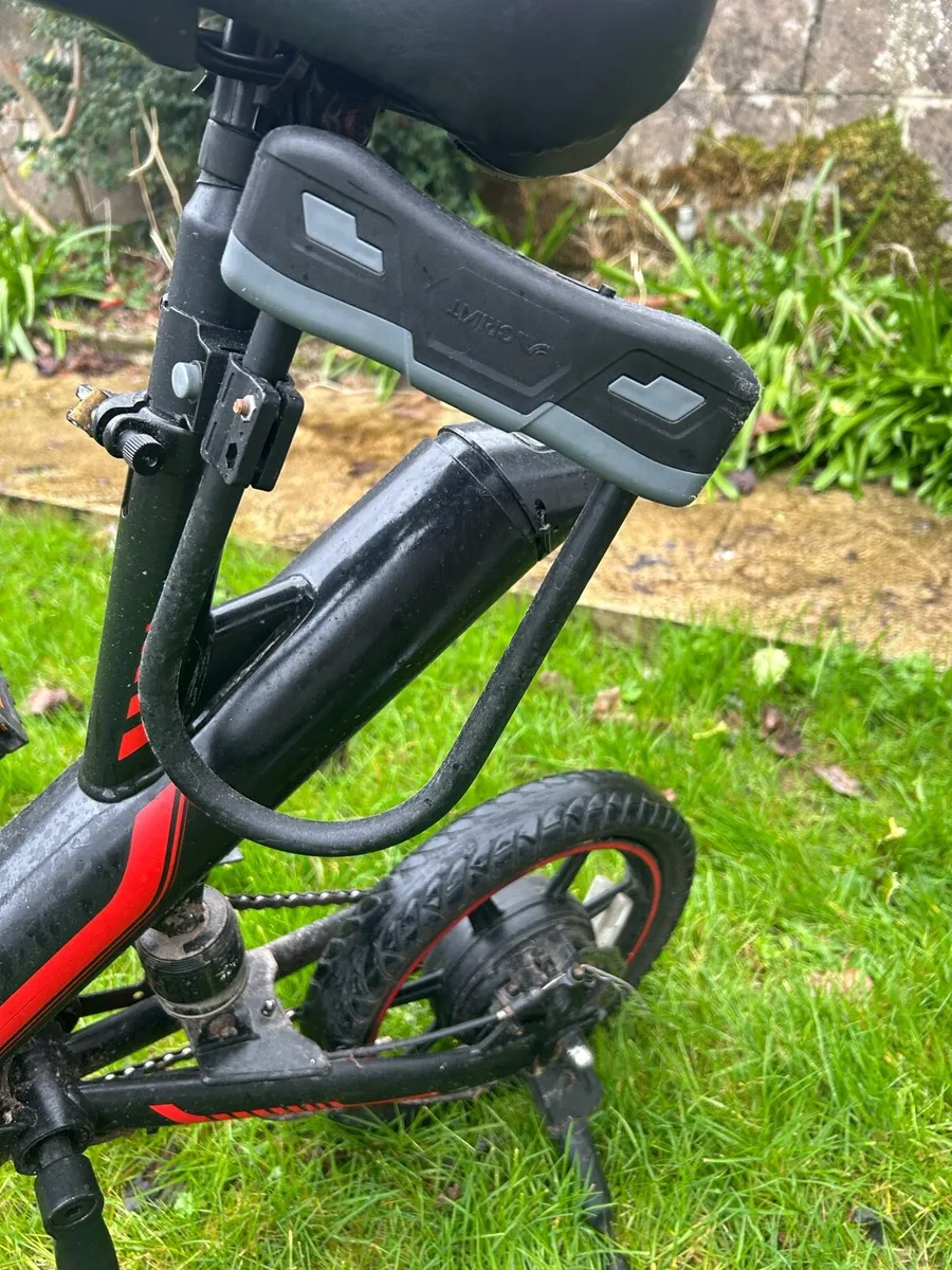 Eletric Bike Red and Black - Image 4