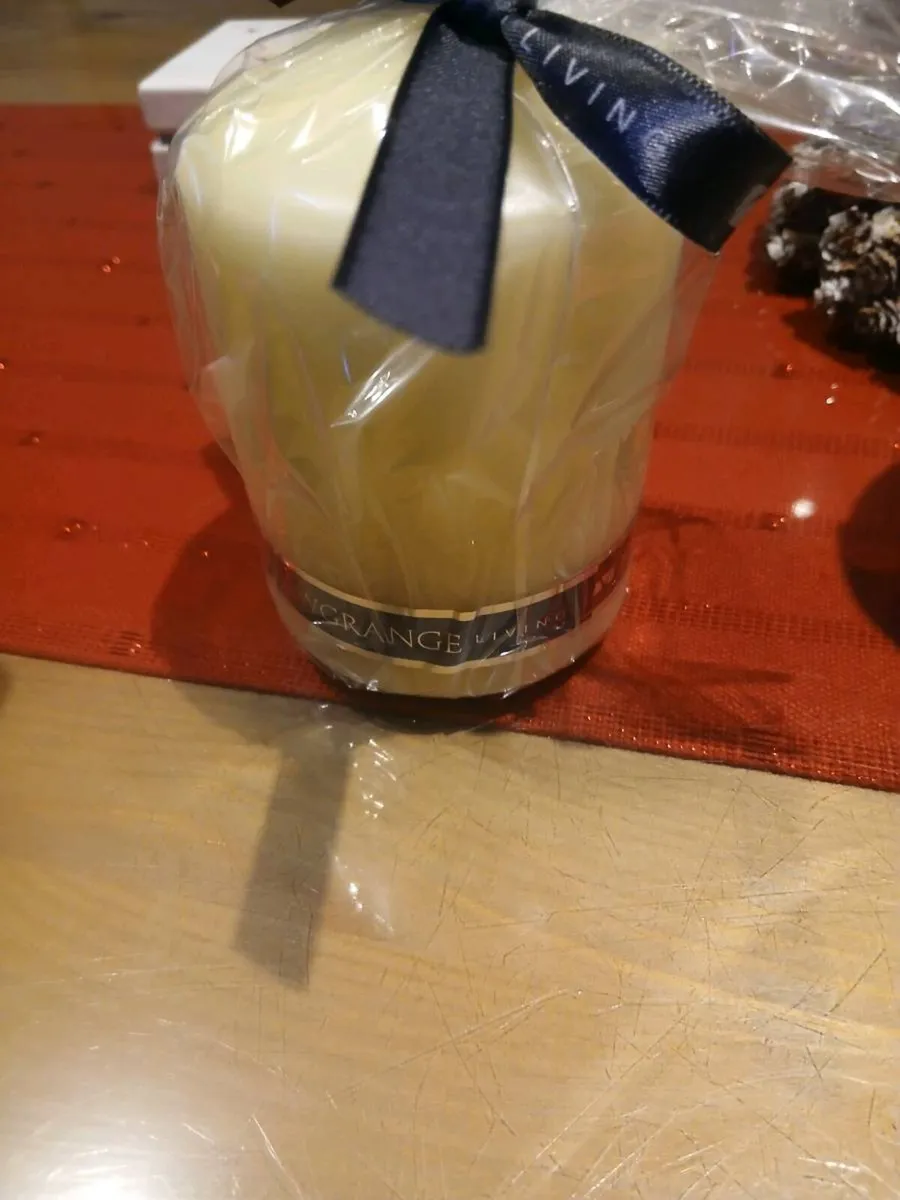 Newgrange  glass candle holders - Image 1