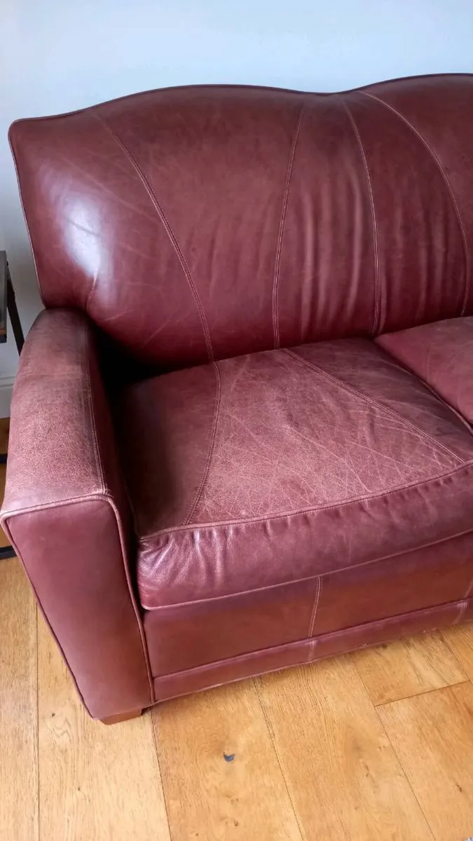 Leather Sofa - Image 4