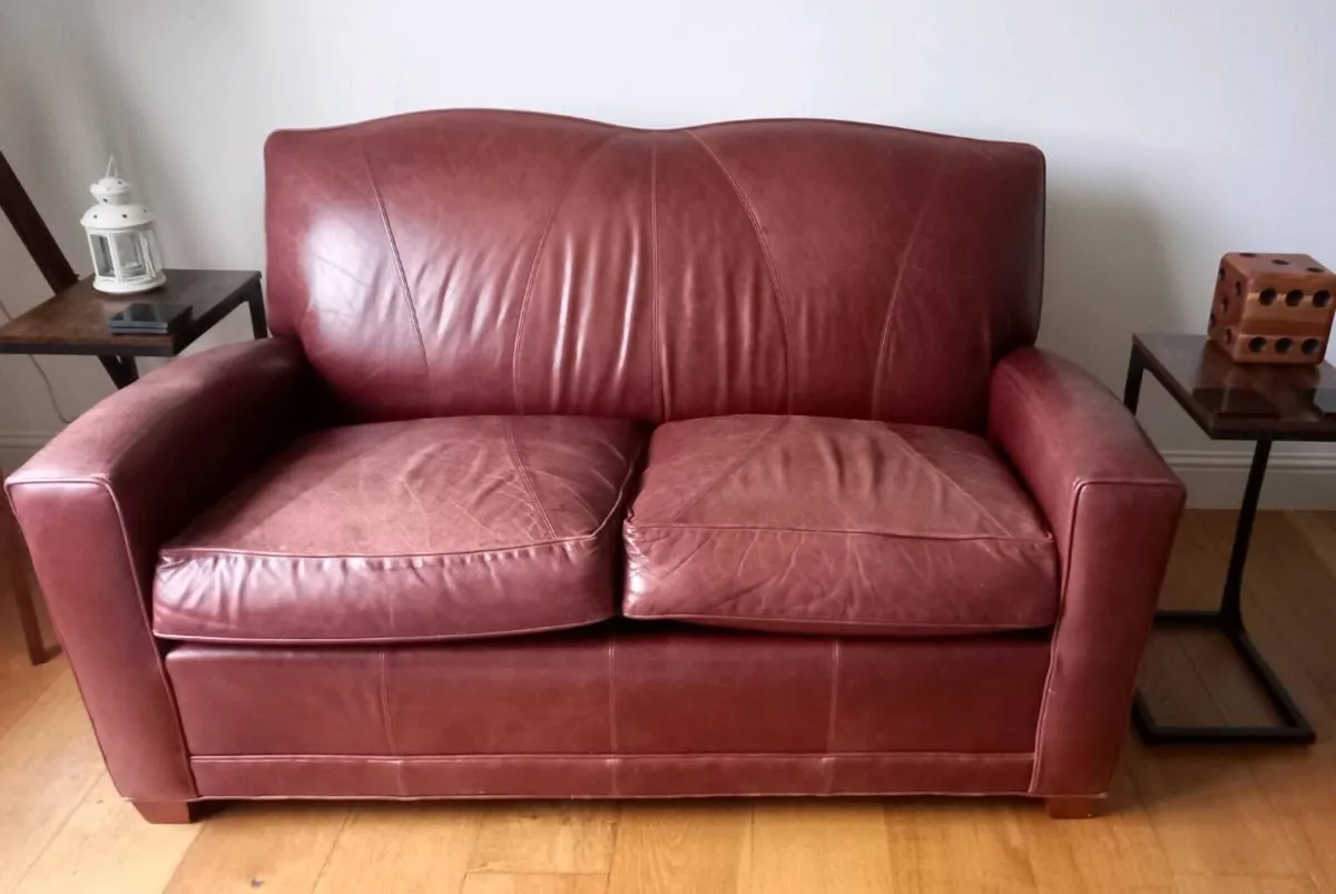 Leather Sofa - Image 2