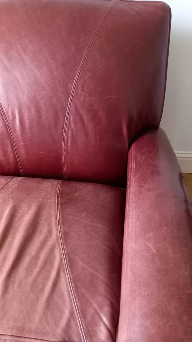 Leather Sofa - Image 3