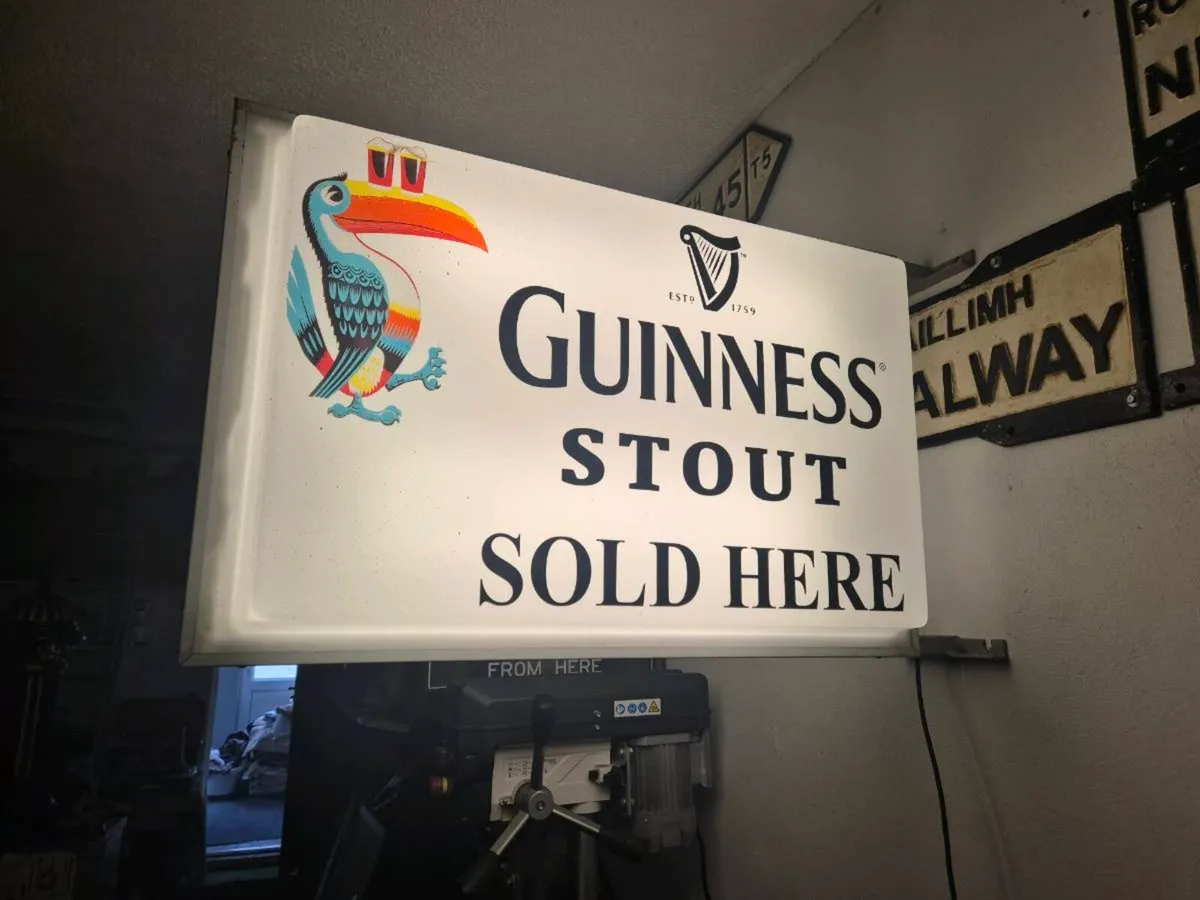 Guinness light box - Image 1