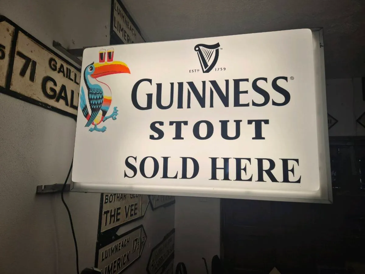 Guinness light box - Image 2