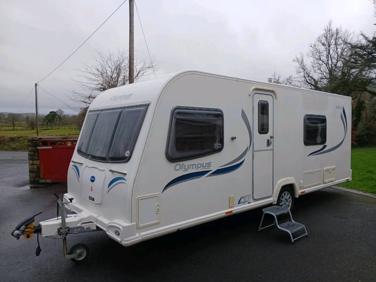 2012 Bailey Olympus 2  530/4 fixed bed caravan - Image 1